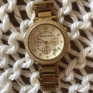 Michael Kors Parker Gold-Tone Watch